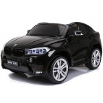 Elektrické autíčko BMW X6M - lakované - čierne